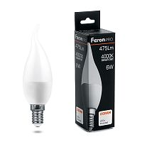 Лампа светодиодная Feron 6W E14 4000K 38048