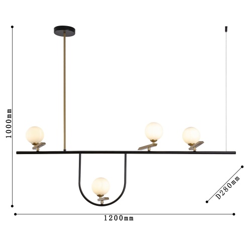 Подвесная люстра F-Promo Pouli 4109-4P фото 7