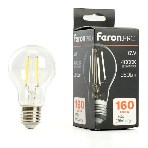 Лампа светодиодная Feron 6W E27 4000K 48890 фото 8