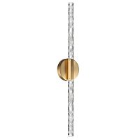 Настенный светильник Odeon Light античная бронза/металл/хрусталь IP20 LED 6W 360Лм 4000K ALETTA 6679/6WL