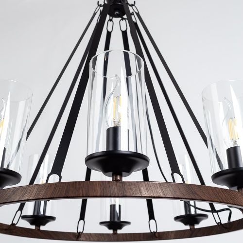 Люстра подвесная Arte Lamp Dalim A7014SP-8BK фото 11