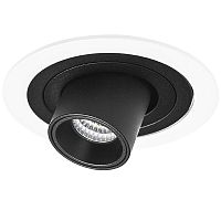 Светильник Lightstar INTERO TUBO LED 7W 360LM 60G БЕЛЫЙ/ЧЕРНЫЙ 4000K (217616+217174), шт i616174