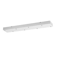 База 7X для линии SCROW, SHINY Odeon Light  белый/металл /82х15см BASE 5058/WH