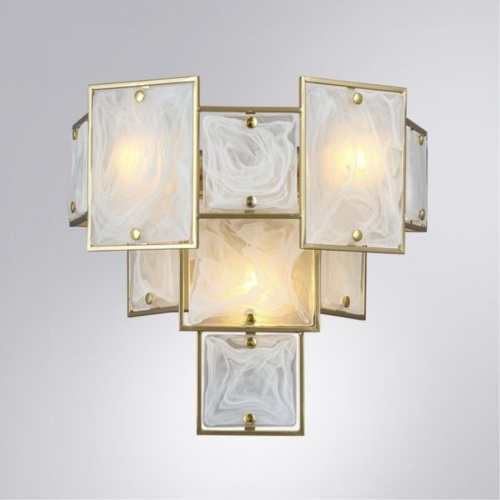 Светильник настенный Arte Lamp Theemin A4068AP-3SG фото 3