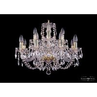 Подвесная люстра Bohemia Ivele Crystal 1406/8+4/195 G