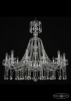 Люстра Bohemia Ivele Crystal 1413/12/360/XL-100 Ni