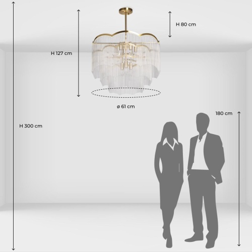 Люстра MW-Light Лавиния 9*60W Е14 443011409 фото 6