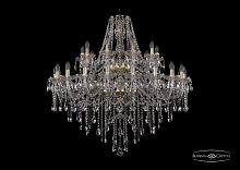 Люстра Bohemia Ivele Crystal 1415/20+10/400/2d G