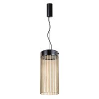 Подвес Odeon Light черный/светл.янтарный/металл/стекло LED 10W 4000К 1237Лм PILLARI 5047/10L