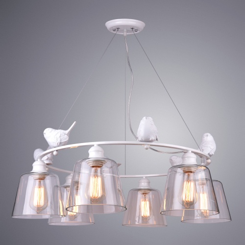 Люстра подвесная Arte Lamp Passero A4289LM-6WH фото 3