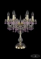 Настольная лампа Bohemia Ivele Crystal 1410L/6/141-47 G V7010