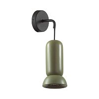 Бра Odeon Light черный/зеленый/металл/керамика GU10 LED 4W KERAMA 5054/1WB