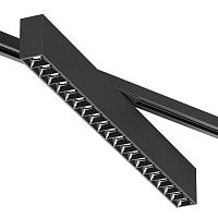 Поворотный однофазный трековый светильник Denkirs EDDER со светодиодом L538mm 220V 40W 30° 4000K IP20 черный алюминий DK6644-BK
