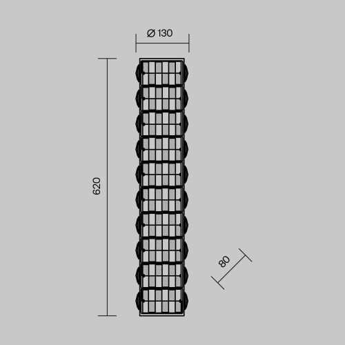 Настенный светильник (бра) Maytoni Castello MOD336WL-L35G3K фото 7