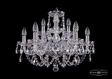 Подвесная люстра Bohemia Ivele Crystal 1406/6+3/195 Ni