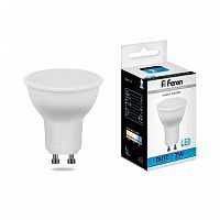 Лампа светодиодная Feron 7W GU10 6400K 25291