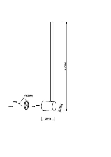 Настенный светильник (бра) Maytoni Light stick MOD237WL-L6BS3K фото 6