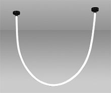 Подвес диммируемый Kink Light Венди черный L200 d2,2 Led 48w (3000-6000K) с пультом ДУ 08031-200,19(3000-6000K)