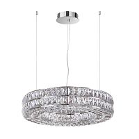Люстра Odeon Light L-VISION ODL24 479 PANTA хром/металл/хрусталь LED 52W 4000K 2971Лм 4927/52L