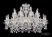 Подвесная люстра Bohemia Ivele Crystal 1411/16+8/360 G
