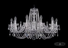 Подвесная люстра Bohemia Ivele Crystal 1402/12/300 Ni