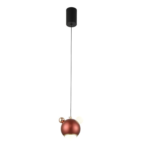 Светильник подвесной Crystal Lux AMIGO SP LED RED фото 3