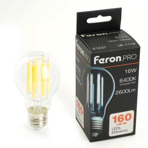 Лампа светодиодная Feron LB-1116 Шар  51237 фото 3