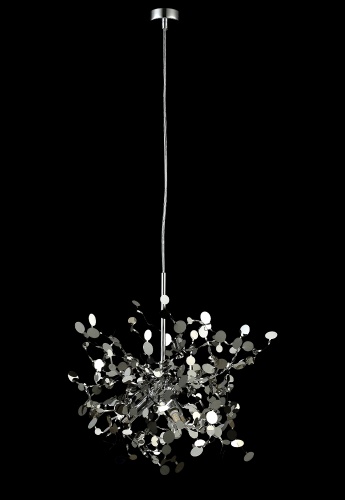 Светильник подвесной Crystal Lux GARDEN SP3 D400 CHROME фото 4