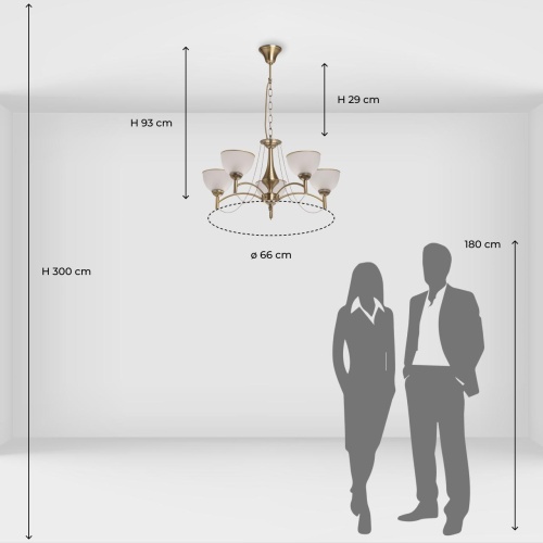 Люстра MW-Light Олимп 318015305 фото 14