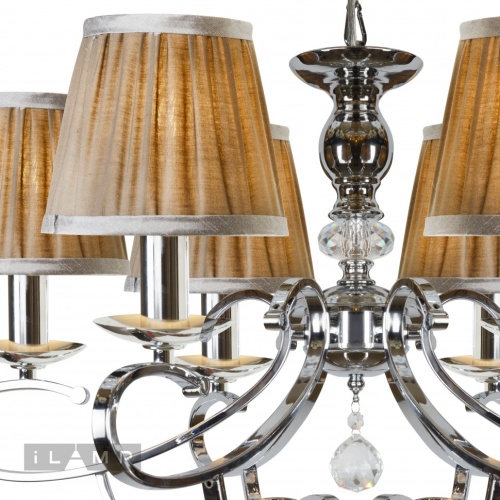 Подвесная люстра iLAMP Holiday RM6116/6CR фото 4
