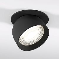 Светильник встраиваемый светодиодный Elektrostandard Uno 25092/LED, черный