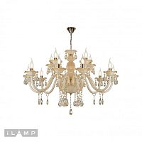 Подвесная люстра iLAMP Asia 81072-10+5 WH