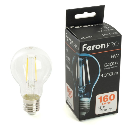 Лампа светодиодная Feron LB-1106 Шар  48891 фото 10