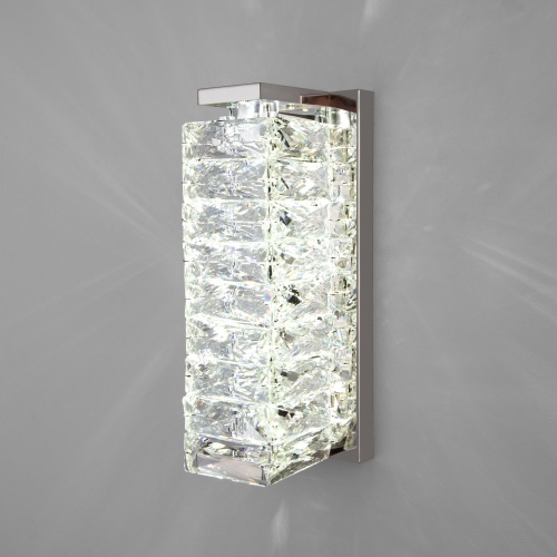 Настенный светильник с хрусталем 40259 LED хром 4690389202599