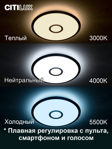 Умная люстра Citilux CL703A35G фото 4