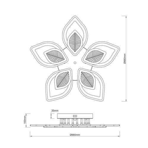 Потолочный светильник Escada Anise 10288/10LED фото 8
