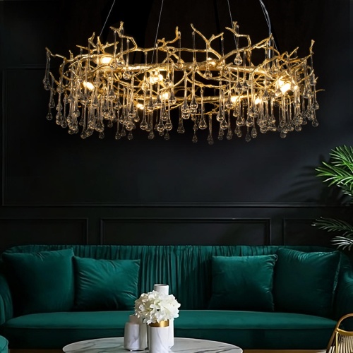 Подвесная люстра LOFT IT Bijout 10068/1000 GD фото 10