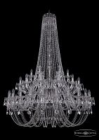 Люстра Bohemia Ivele Crystal 1406/24+12+6/460/h-177/2d Ni