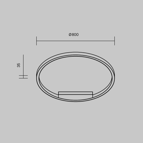 Потолочный светильник Maytoni Rim MOD058CL-L50BK фото 6