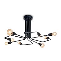 Люстра потолочная Ideal Lux Triumph PL8 Nero