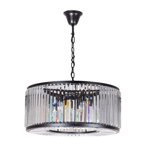 Люстра MAK-interior Welles WTL2113-500BK-CL