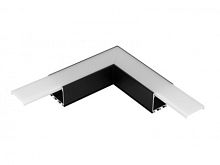 Угол для профиля ARLIGHT PLS-LOCK-H25-L90 BLACK (с экраном MAT-L) 2977990312681