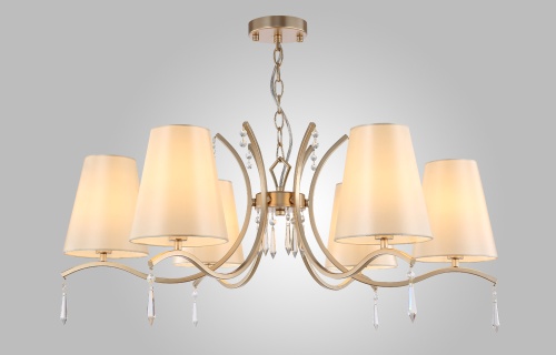 Люстра Crystal Lux RENATA SP6 GOLD фото 3