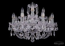 Подвесная люстра Bohemia Ivele Crystal 1406/8+4/195 Ni
