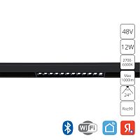 Магнитный трековый светильник Arte Lamp LINEA A4694PL-1BK