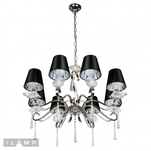 Подвесная люстра iLAMP Stella RM1684/8CR фото 3