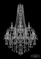 Люстра Bohemia Ivele Crystal 1415/10+5/220/h-102/2d Ni