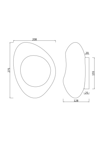 Бра Maytoni Mabell MOD306WL-01CH фото 6