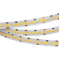 Светодиодная лента RT-A252-10mm 24V Warm3000 (11 W/m, IP20, 2835, 5m) (Arlight, Открытый)