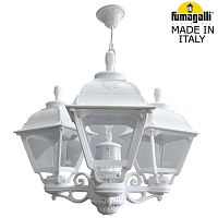 Подвесная уличная люстра FUMAGALLI CEFA белый, прозрачный U23.120.S30.WXF1R